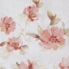 Misty Floral Shower Curtain Pink - Saturday Knight Ltd.: Polyester Bath Curtain, Machine Washable, Buttonhole Top - image 2 of 3