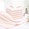 PiccoCasa Bathroom Hand Towels Absorbent Soft Cotton Hand Towels 6 Pcs - 2 of 4