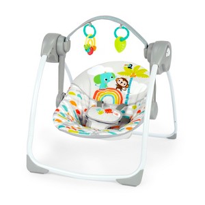 Bright Starts Playful Paradise Portable Compact Baby Swing - Unisex - 1 of 4