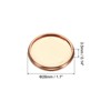 Unique Bargains Plastic DIY Notebook Planner Round Binder Rings 22 Pcs - 2 of 4
