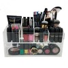 OnDisplay Gracie Deluxe Acrylic Cosmetic/Jewelry Organization Station w/Geode knobs - 2 of 3