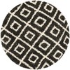Unique Loom    Hygge Shag Diamond Area Rug - 2 of 4