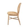 bali & pari Osaka Modern Bohemian Natural Brown Rattan Dining Chair - 4 of 4