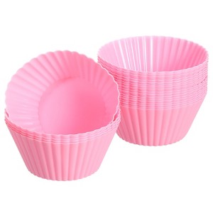 Unique Bargains Silicone Non-Stick Heat Resistant Baking Cups - 1 of 4