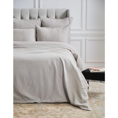 EY Essentials Diamond Pearl Grey King Duvet