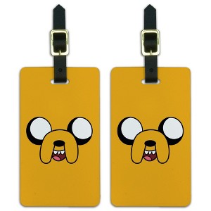Adventure Time Jake Head Luggage ID Tags Set of 2 - 1 of 4