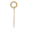 Black Bow Jewelry 14k Yellow Gold Record Album Charm or Pendant, 16mm (5/8 inch) - 2 of 4