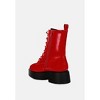 Molsh Faux Leather Ankle Biker Boots Women - 3 of 4