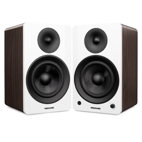 Fluance Ai61 Powered 2-way 2.0 Stereo Bookshelf Speakers With 6.5