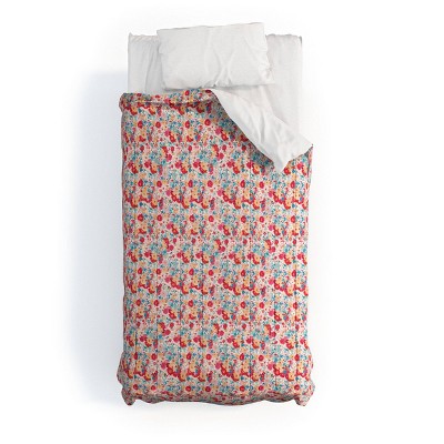 Deny Designs Alison Janssen Charming Floral Comforter Bedding Set : Target