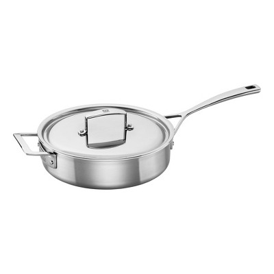 ZWILLING Aurora 5-Ply Stainless Steel 3-Qt. Saute Pan