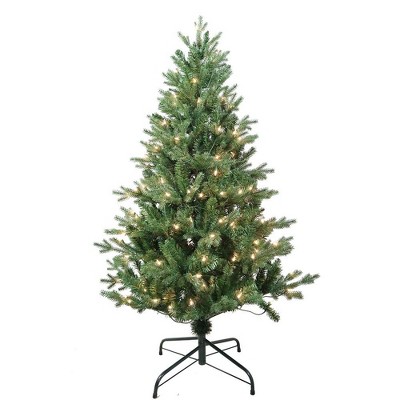 Kurt Adler 4.5' Pre-Lit Clear Incandescent Jackson Pine Tree