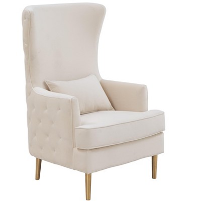 TOV Furniture Alina Tall Tufted Back Chair by Inspire Me! Home Decor