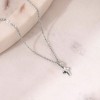 Girls' Dazzling CZ Cross Sterling Silver Necklace - In Season Jewelry - 4 of 4
