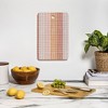 Menina Lisboa Terracotta Color Block Stripes Cutting Board - Rectangle - 3 of 3