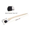 Unique Bargains Soft Bristle Long Wooden Handle Curved DIY Wall Paint Brushes 2 Pcs - 2 of 4