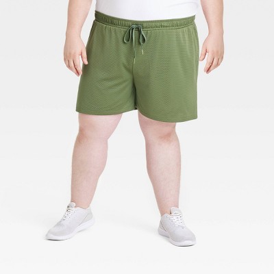 Men's Big 6" Mesh Shorts - All In Motion™ Green 2XL