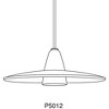Progress Lighting, Contemporary Stem-Hung Pendant, 1 Light, Brushed Nickel, Clear Glass Shade - 2 of 2