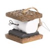 Ganz S'mores Resin Holiday Ornament, S'mores Snowman - 3 of 3