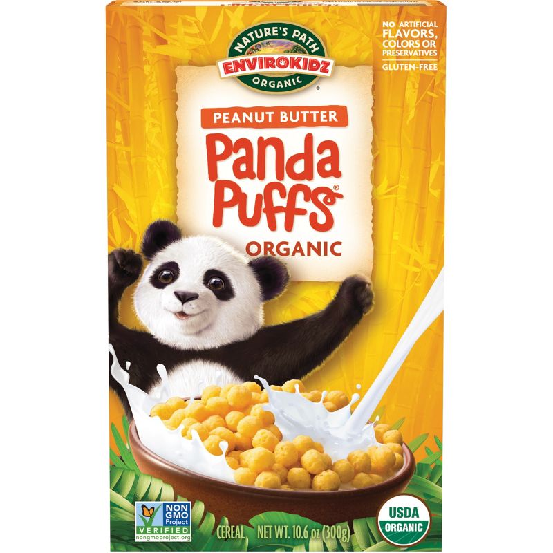 Nature's Path Envirokidz Panda Puffs Breakfast Cereal - 10.6oz, 1 of 6
