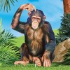 Collections Etc Realistic Sitting Chimp Outdoor Decorative Garden Stake - 2 of 2