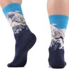 Hokusai Great Wave Famous Art Socks from the Sock Panda (Men's or Women's Sizes) - 2 of 3