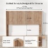 Boersma Queen Size Fluted Headboard Wall Mount Wood Headboard, Rustic & Modern Farmhouse,Boho,Fluted Panel,Wingback Design - 4 of 4