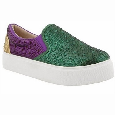 Women's Wo's Mardi Gras Rhinestone Sneakers - Gabby