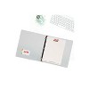 JAM Paper Standard 2" 3-Ring Flexible Poly Binder Clear 820T2CL - 4 of 4
