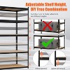 48"x18"x72" Storage Rack Shelf 5-Tier Adjustable Steel Shelving Units 2000 LBS Capacity - 4 of 4