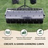 Yard Tuff Drum Steel Spike Lawnmower ATV Lawn Yard Grass Aerator Roller with 36-Inch Width and 24 Gallon Water Holder, 78 Spikes - 2 of 4