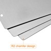 Unique Bargains Stainless Steel DIY Laser Printing Office Engraving Blank Card 35 Pcs - 3 of 4