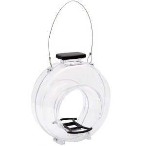 The Lakeside Collection Jumbo Clear Round Bird Feeder - 1 of 4