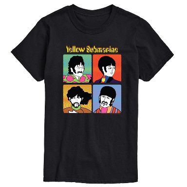 Men's The Beatles Trippy Times Short Sleeve Graphic T-Shirt