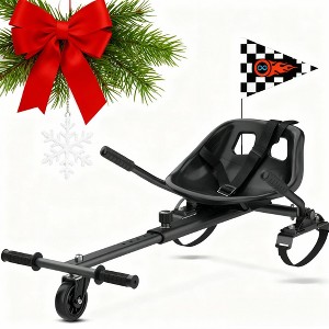Mastgoal Hoverboard Kart Seat Attachment for Self-Balancing Scooter – Adjustable Frame Fits for 6.5" 8" 10" HoverBoard-Hoverboard not included - 1 of 4