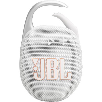 JBL Clip 5 Ultra  Clip 5 - Ultra-Portable Waterproof & Dustproof Bluetooth Speaker Big Pro White Manufacturer Refurbished