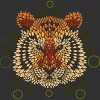 Boy's Design By Humans Tiger Face By LetterQ T-Shirt - 2 of 3