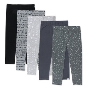 Honest Baby 5-Pack Organic Cotton Leggings - 1 of 4