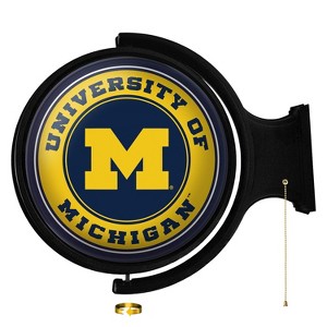 University Original Round Rotating Lighted Wall Sign - 1 of 4