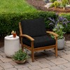 ARDEN Outdoor Plush Modern Tufted Blowfill Deep Seat Set, 24 x 24, Water Repellent, Fade Resistant - 2 of 4