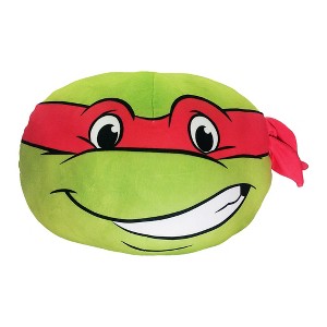 Nickelodeon Teenage Mutant Ninja Turtles Raph Round Cloud Pillow 11 Inches - 1 of 2