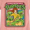 Girls' - Teenage Mutant Ninja Turtles - Retro Group April Fitted Short Sleeve Graphic T-Shirt - 2 of 4
