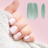 Unique Bargains Women's Full Coverage Fake Nails XS Blue 1 Pc - 4 of 4