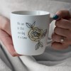 Pavilion Gift Company - One Day at a Time - 17 oz Cup with Coaster Lid - Drinkware - 3 of 4