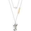 Peanuts Womens Happy Snoopy Necklace Sterling Silver with Happy Snoopy Charm - Officially Licensed, 18'' - 3 of 4