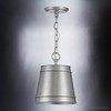 Urban Ambiance Luxury Farmhouse Outdoor Pendant Light,  11.125"H x 9.25"W,  Galvanized Steel Finish, UHP1250 - 3 of 4