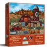 Sunsout Pumpkin Patch Farm Quilts 1000 pc   Jigsaw Puzzle 32744 - 2 of 4