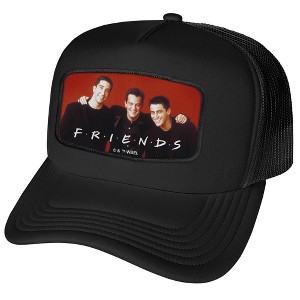 Friends Friends The Boys Foam Trucker Cap With Sublimation Patch, Black ...