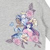 Seven Times Six Disney Princess Toddler Girls' Cinderella Ariel Tiana Pullover Top Tutu Set Grey - 4 of 4