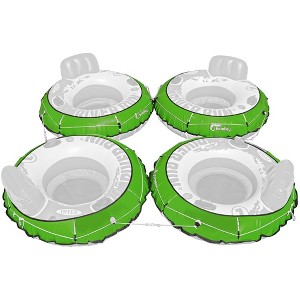 Bradley 4 Pack Heavy Duty River Tube Cover Only; Made in USA; Compatible with Intex River Run & 53" Tubes - 1 of 1